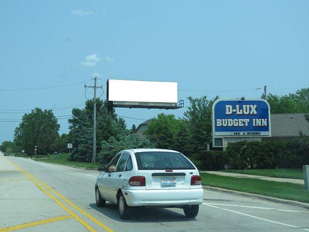 Photo of a billboard in Lemont