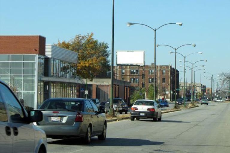 Photo of a billboard in Oak Park