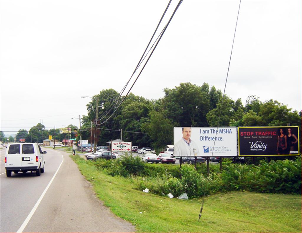 Photo of a billboard in Jonesborough