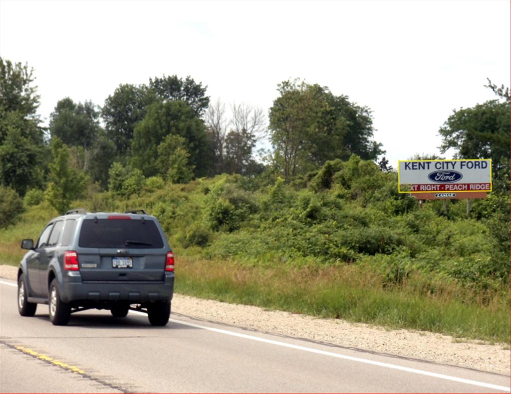 Photo of a billboard in Kent City