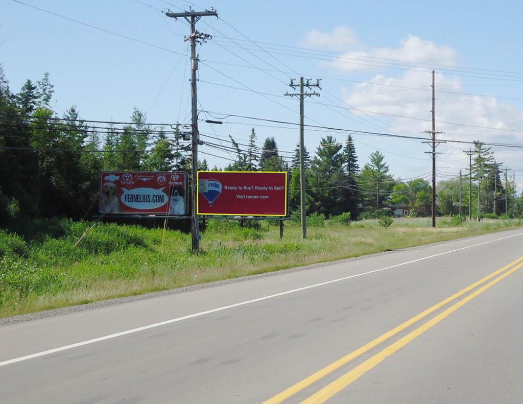 Photo of a billboard in Presque Isle