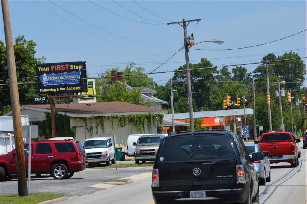 Photo of a billboard in Lumberton