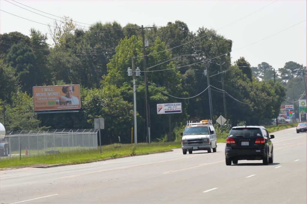 Photo of a billboard in Clinton