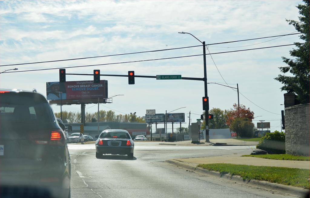 Photo of a billboard in Hiawatha