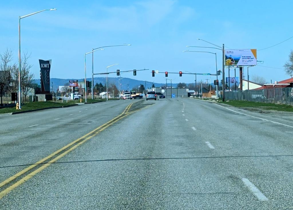 Photo of a billboard in Post Falls