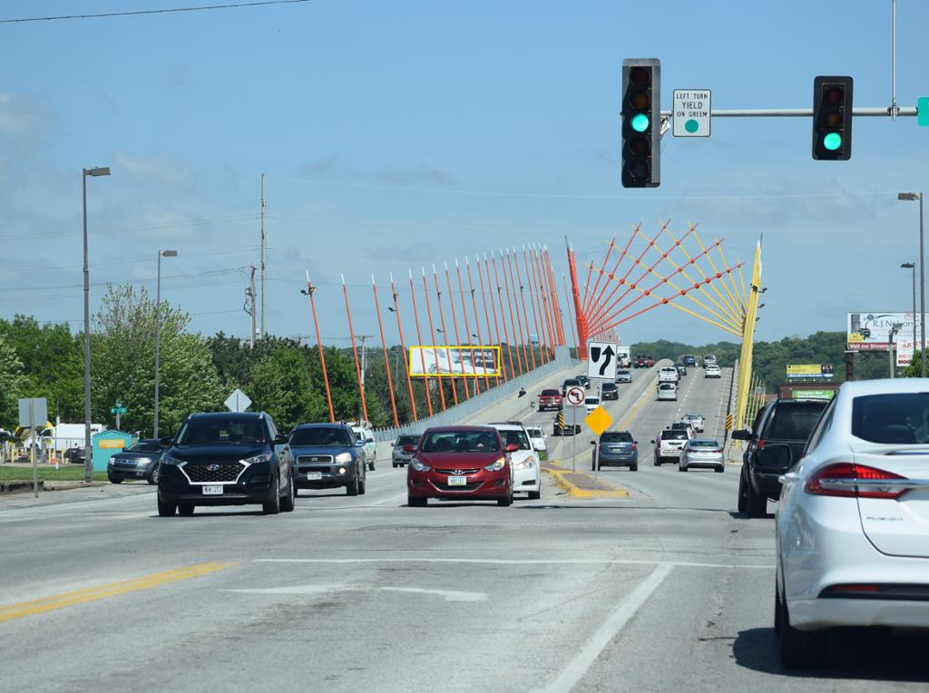 Photo of an outdoor ad in Council Bluffs