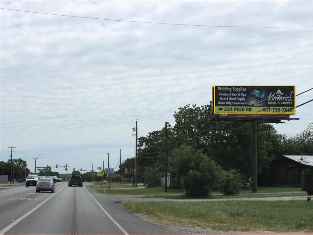 Photo of a billboard in Poolville