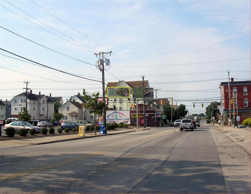 Photo of an outdoor ad in Pawtucket