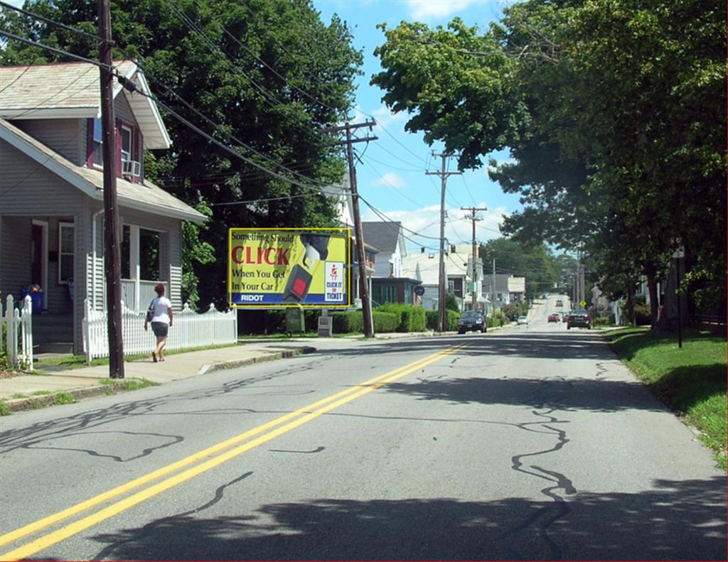 Photo of a billboard in Newport