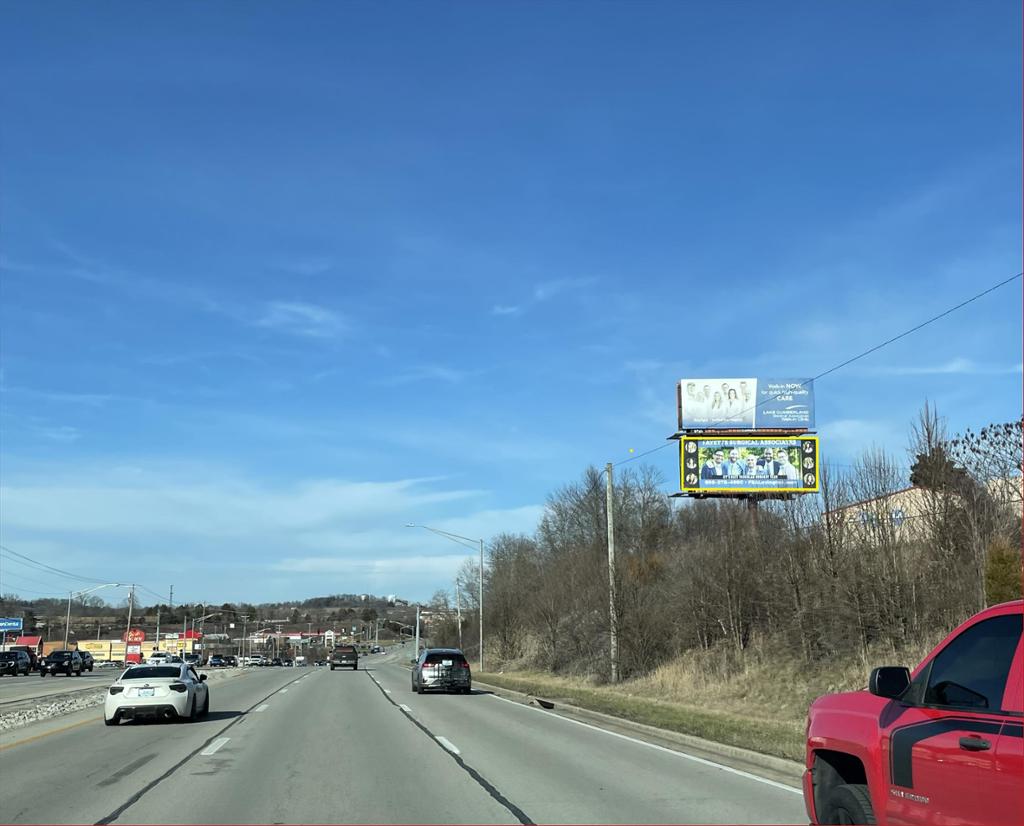 Photo of a billboard in Ferguson