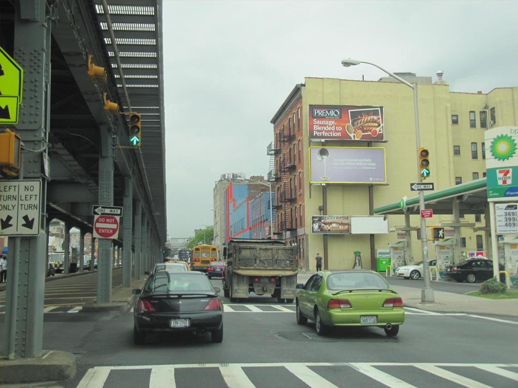 Photo of a billboard in Brooklyn