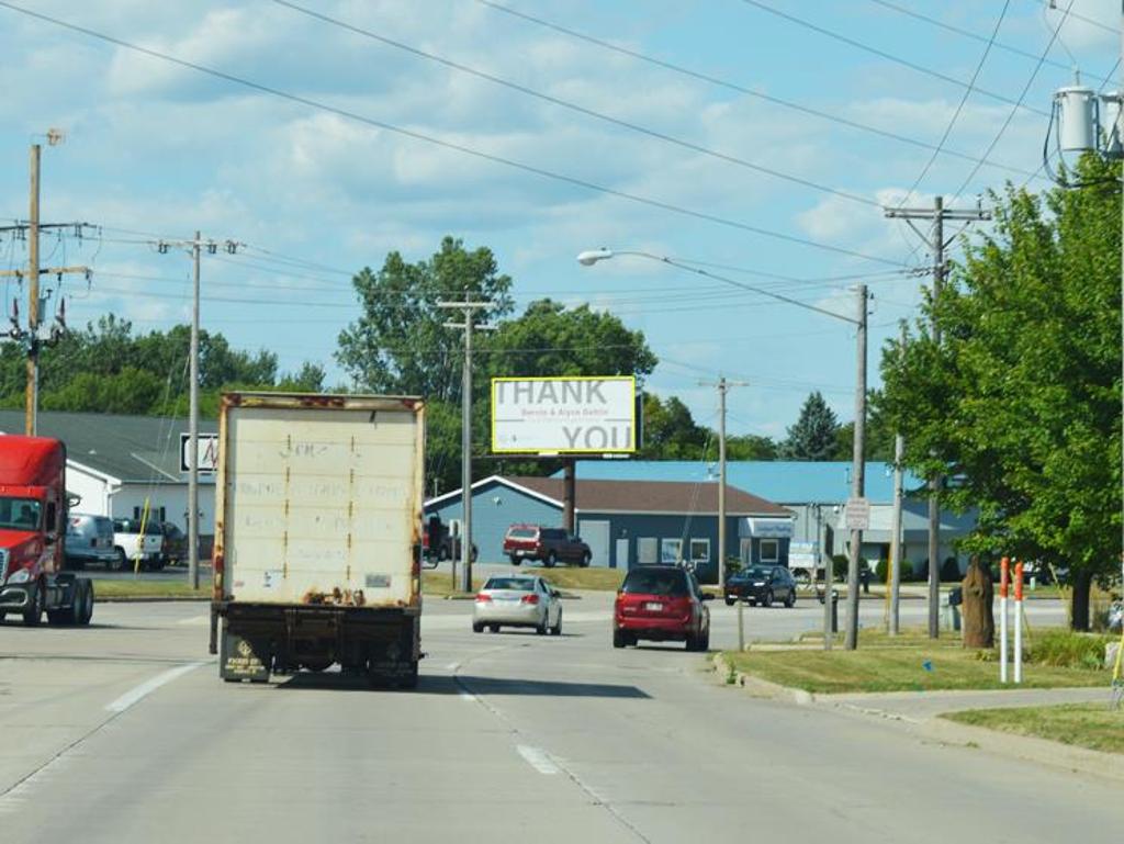 Photo of a billboard in Oneida