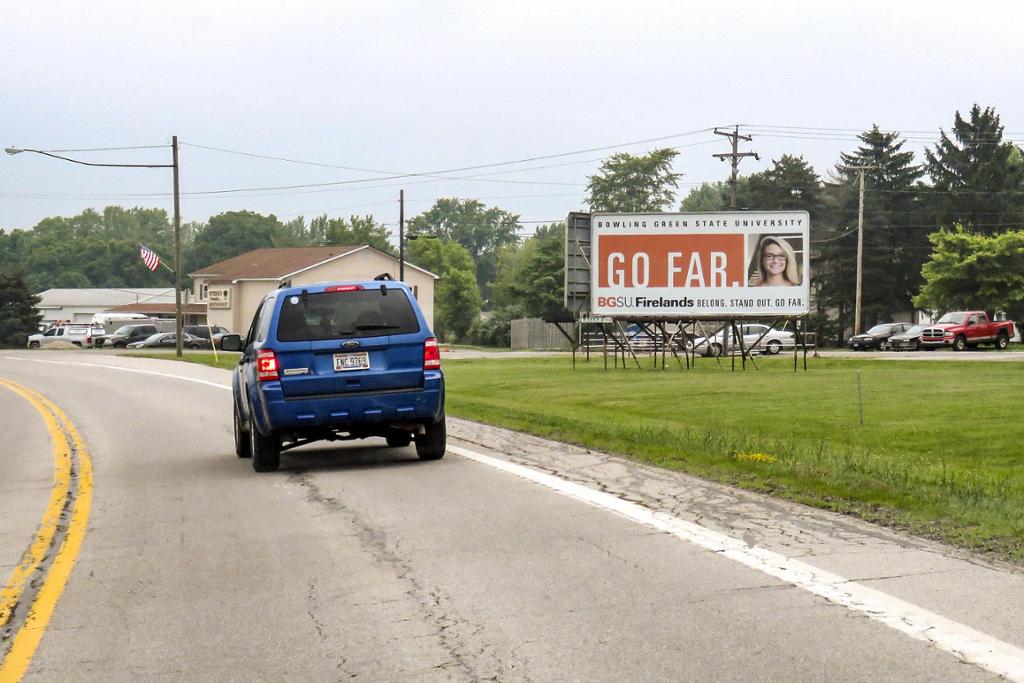 Photo of a billboard in Wakeman