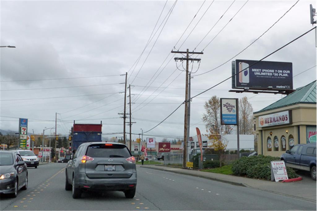 Photo of an outdoor ad in Renton