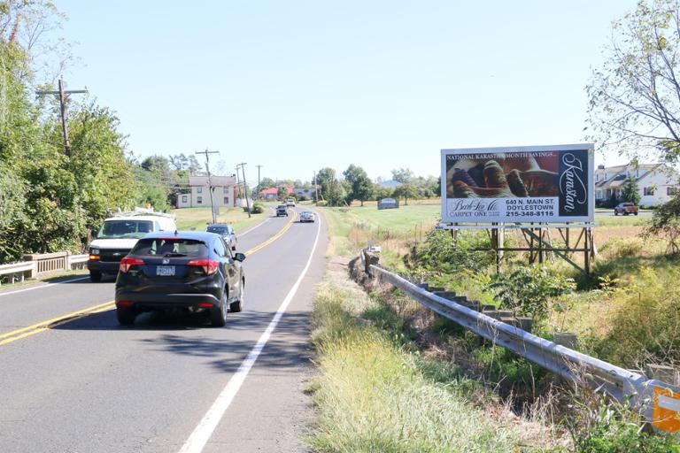 Photo of a billboard in Blooming Glen
