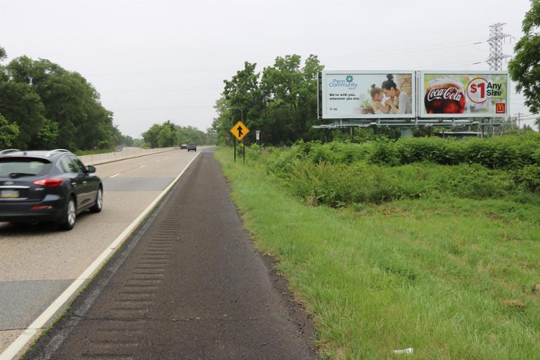 Photo of a billboard in Levittown