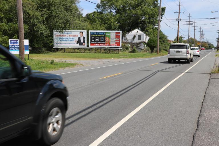 Photo of a billboard in Hightstown