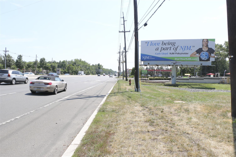 Photo of a billboard in West Windsor Township