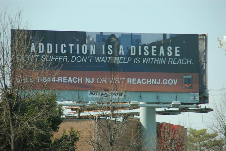 Photo of a billboard in Atlantic City