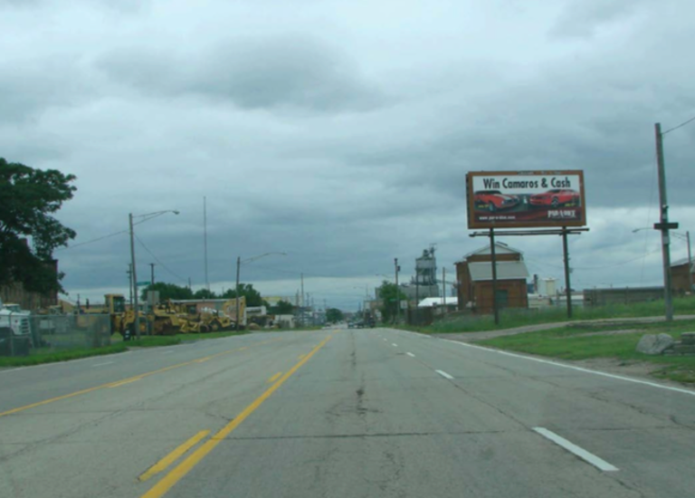 Photo of a billboard in Edwards