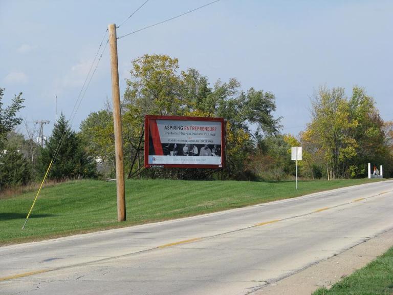 Photo of a billboard in Cissna Park