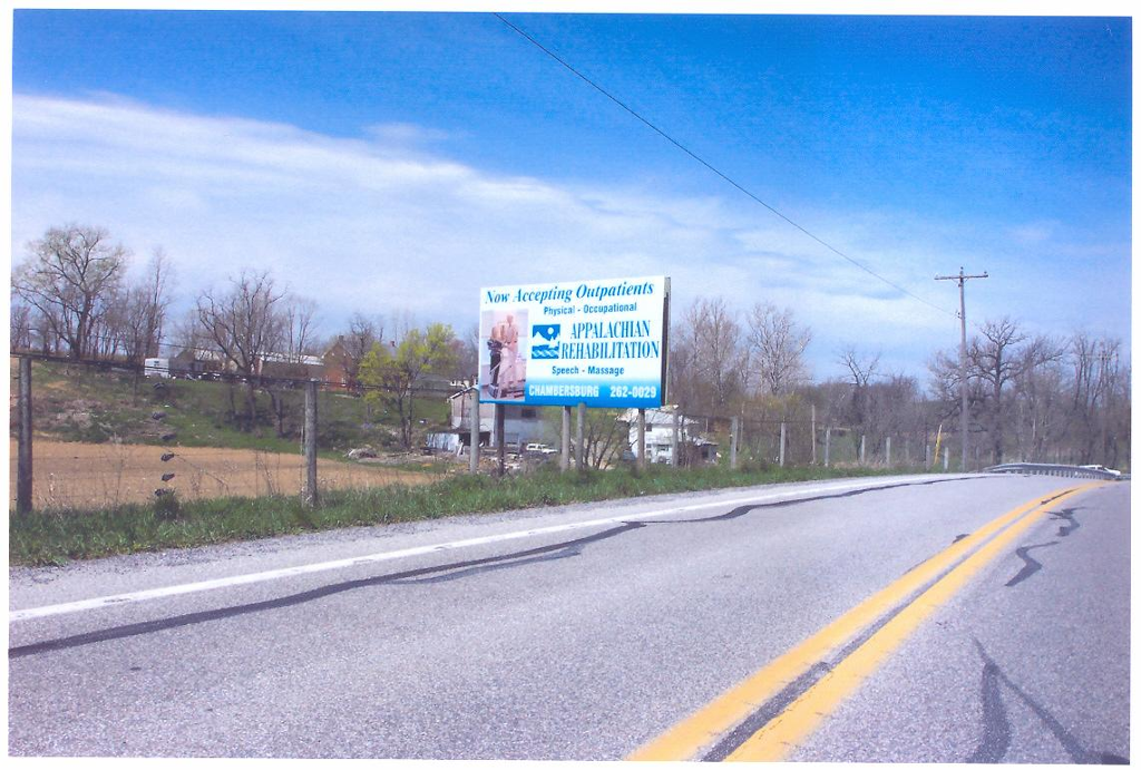 Photo of a billboard in Mont Alto