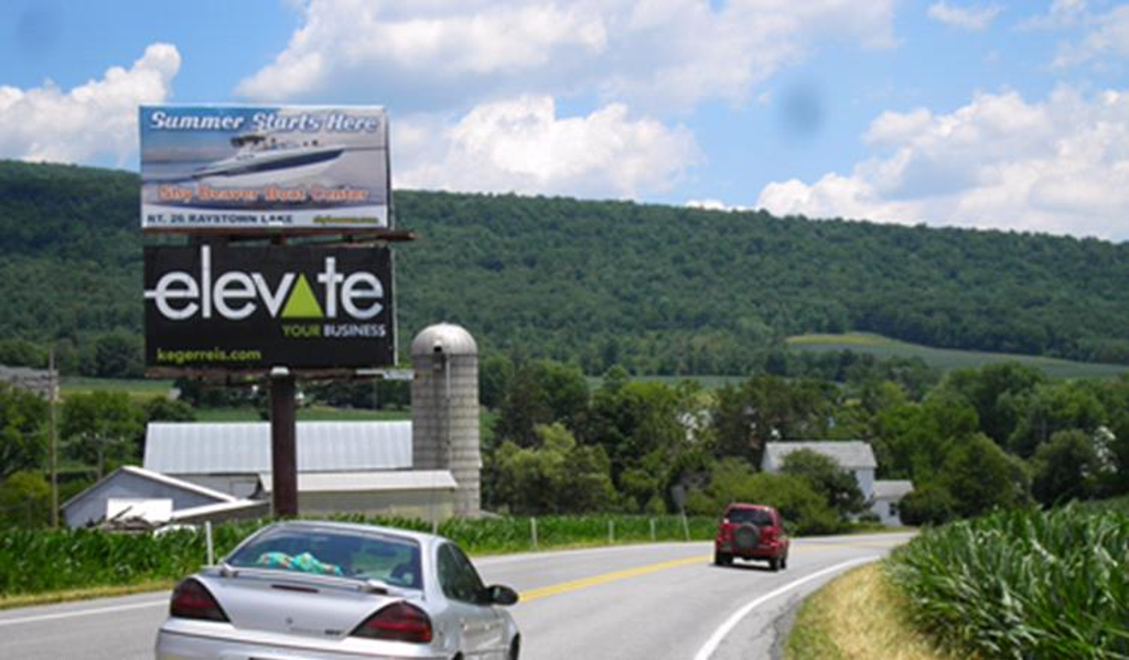 Photo of a billboard in Martinsburg