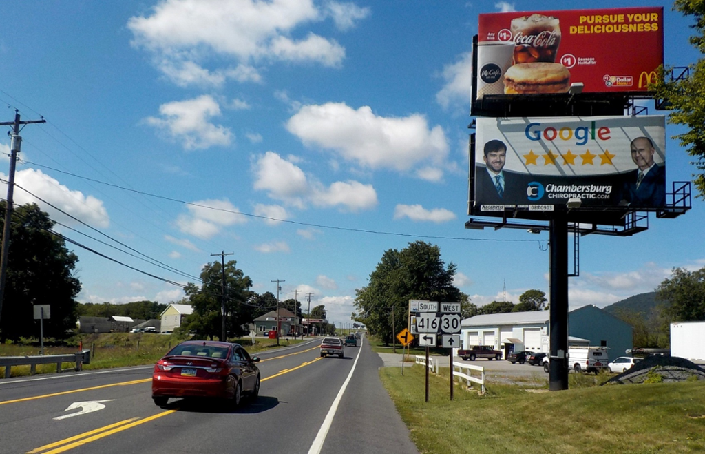 Photo of a billboard in St Thomas