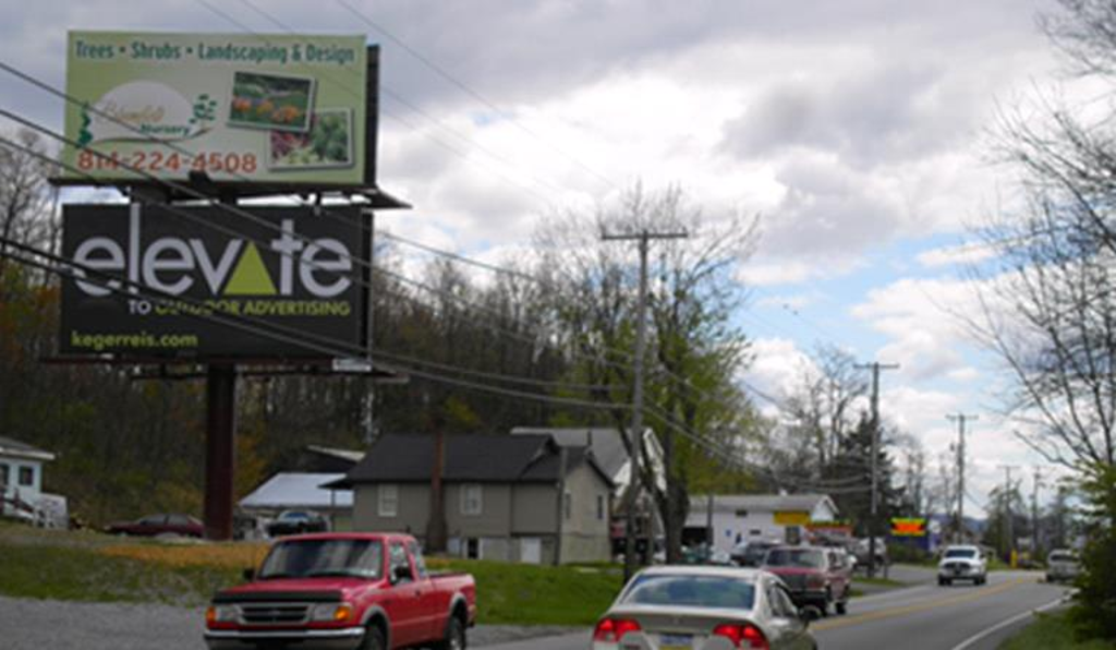 Photo of a billboard in Hollidaysburg