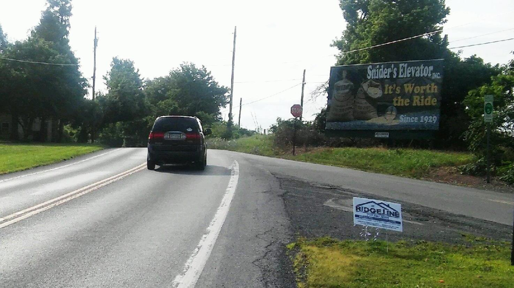 Photo of a billboard in Hustontown