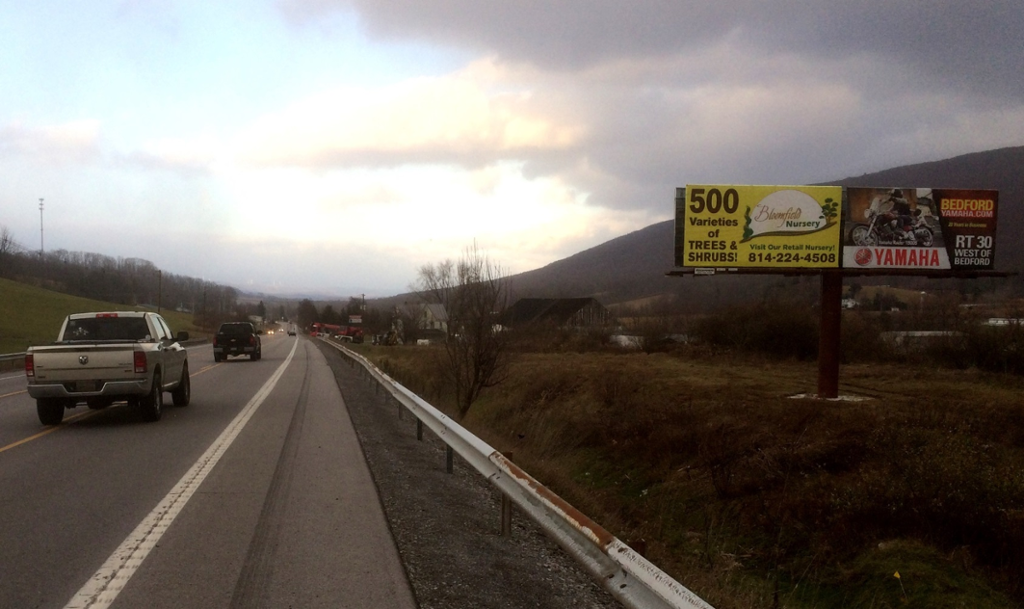 Photo of a billboard in Tipton