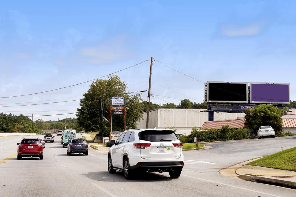 Photo of a billboard in Lilburn