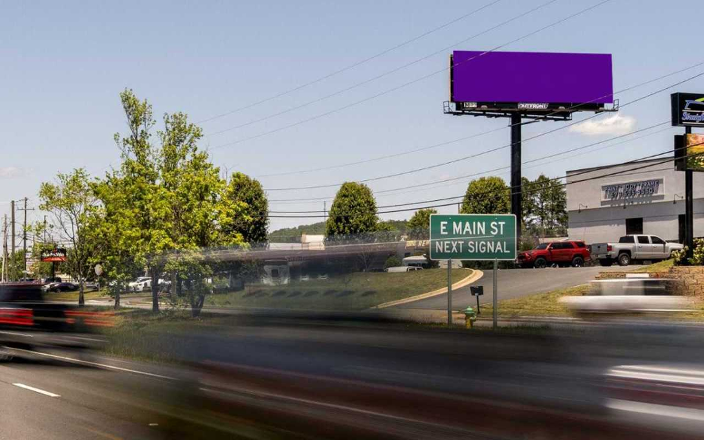 Photo of a billboard in Cartersville