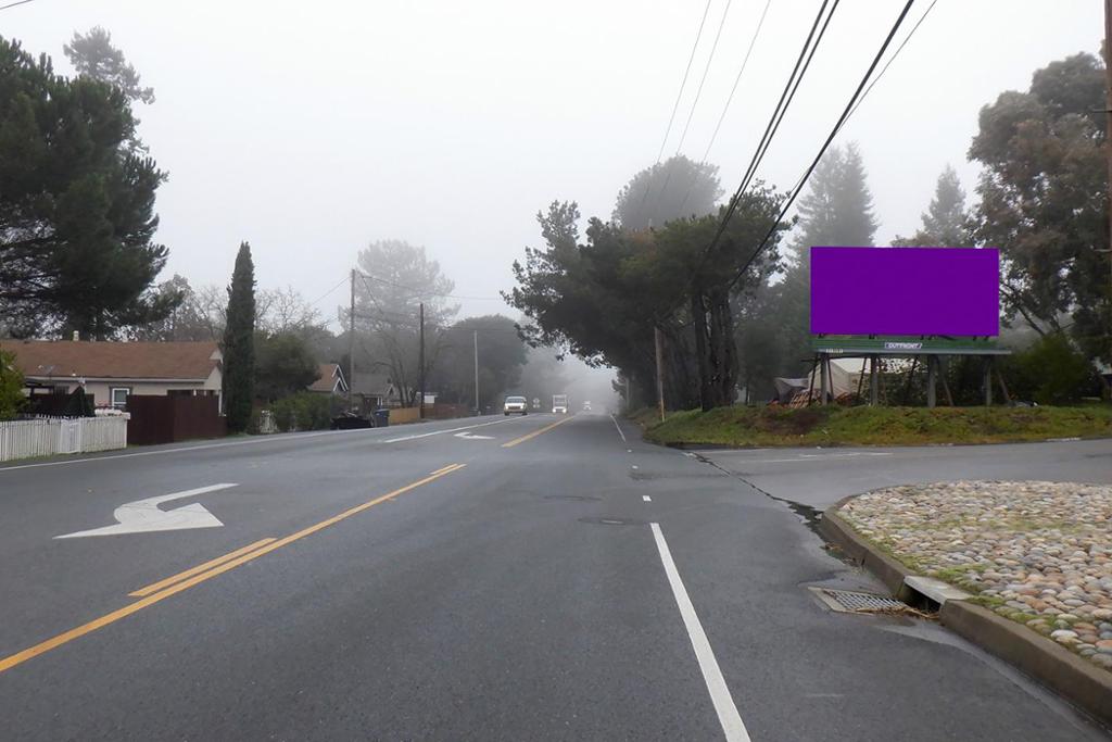 Photo of a billboard in Point Reyes Station