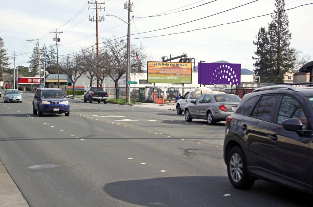 Photo of an outdoor ad in Santa Rosa