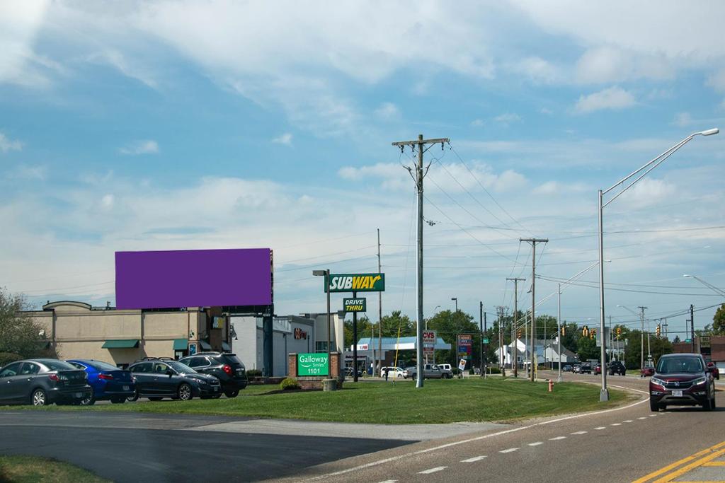 Photo of a billboard in Galloway