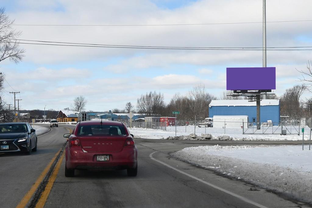 Photo of a billboard in Solon Mills