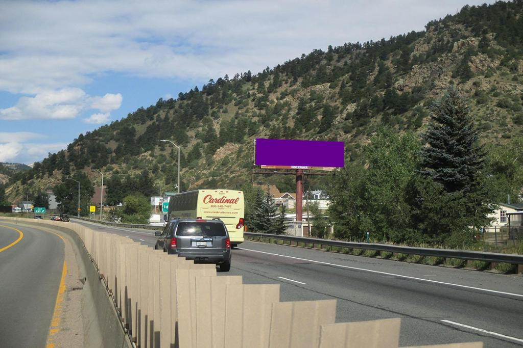 Photo of a billboard in Idaho Springs