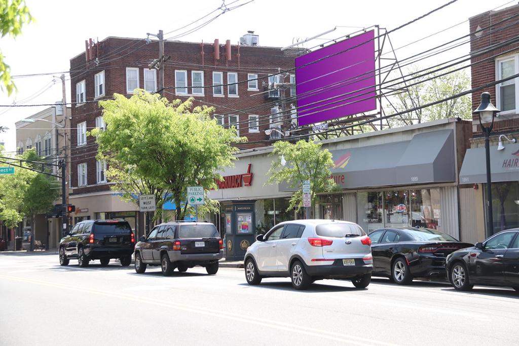 Photo of a billboard in Maplewood