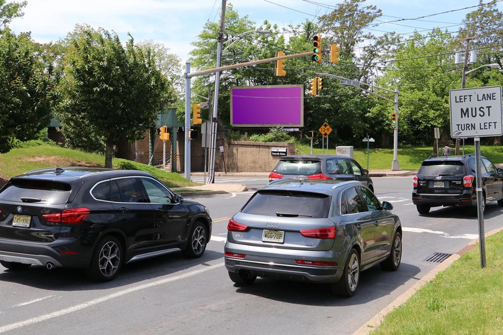 Photo of a billboard in Bridgewater Township