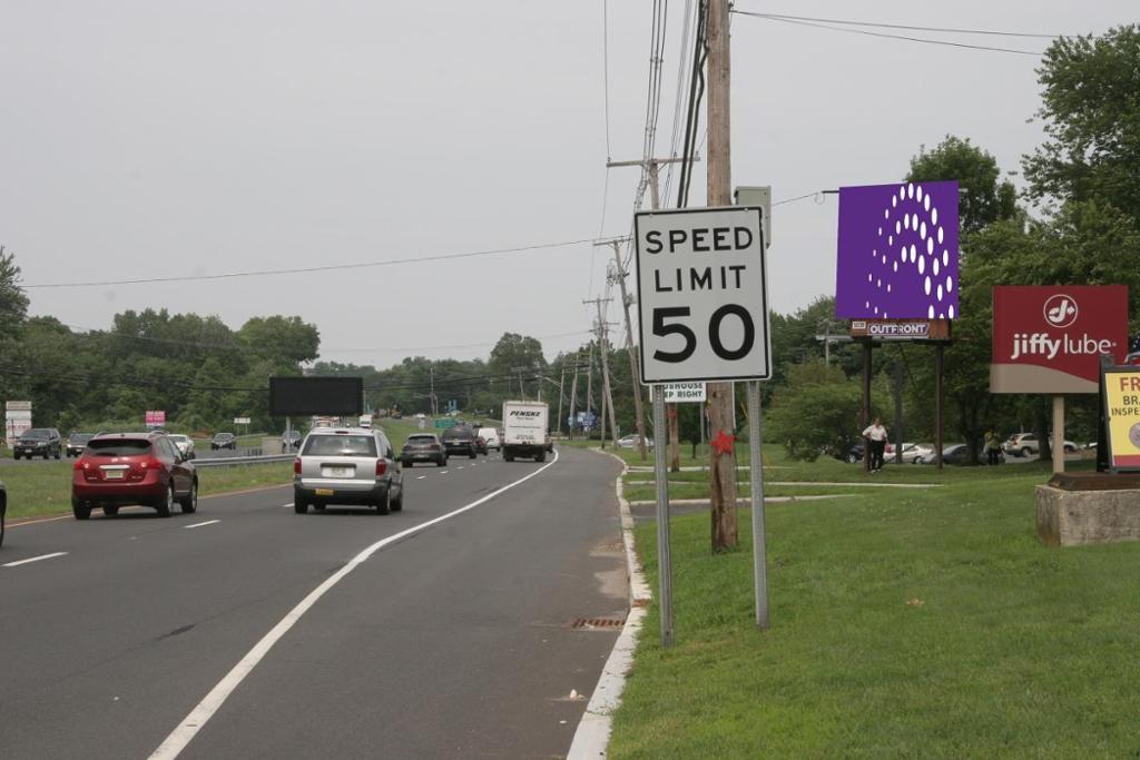 Photo of a billboard in West Long Branch