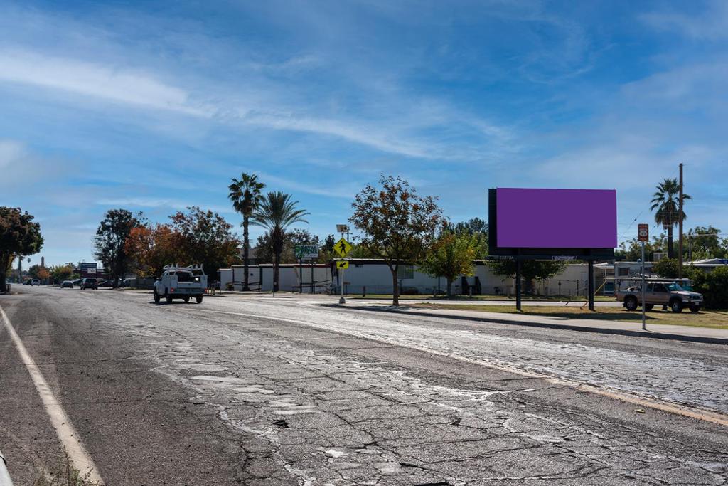 Photo of an outdoor ad in Madera