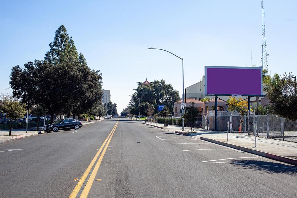 Photo of an outdoor ad in Fresno