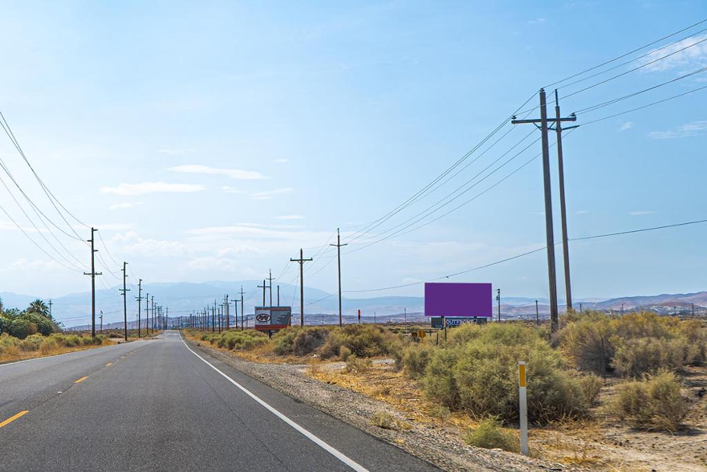 Photo of a billboard in Cuyama