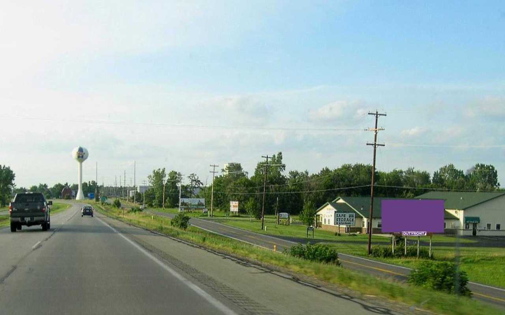 Photo of a billboard in Dansville