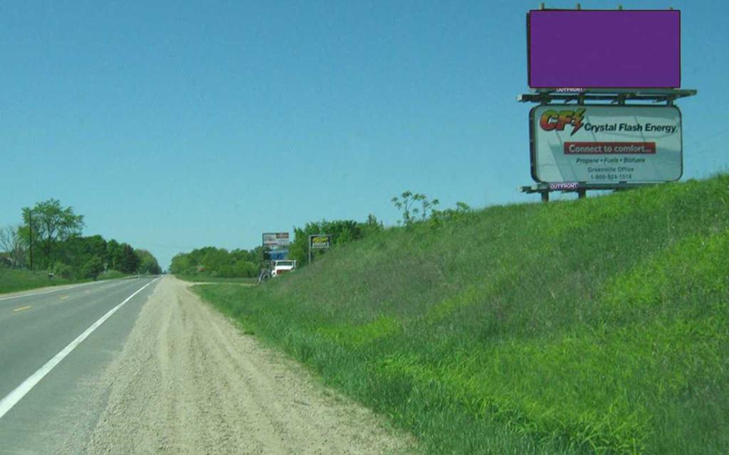 Photo of a billboard in McBride