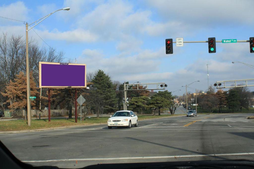 Photo of an outdoor ad in Independence