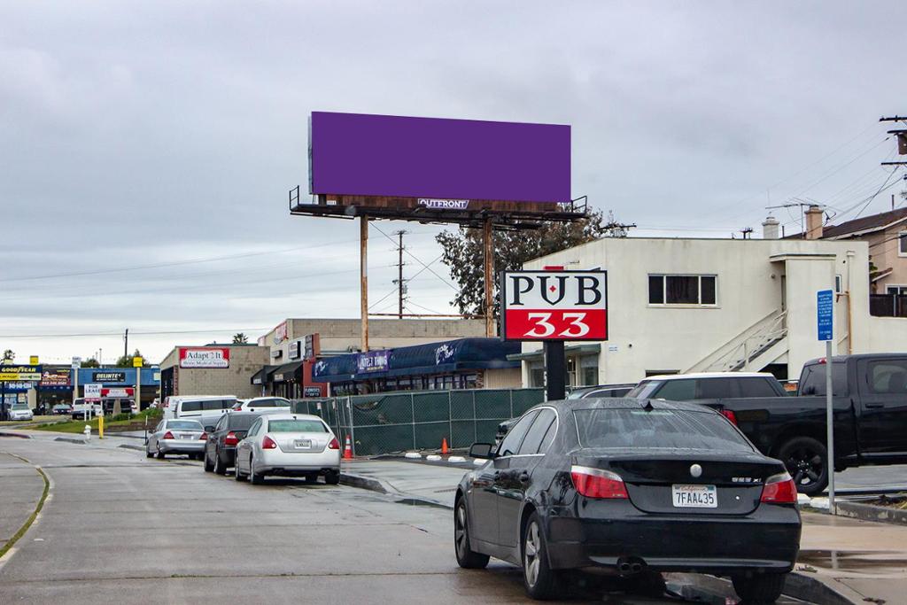 Photo of a billboard in Newport Coast