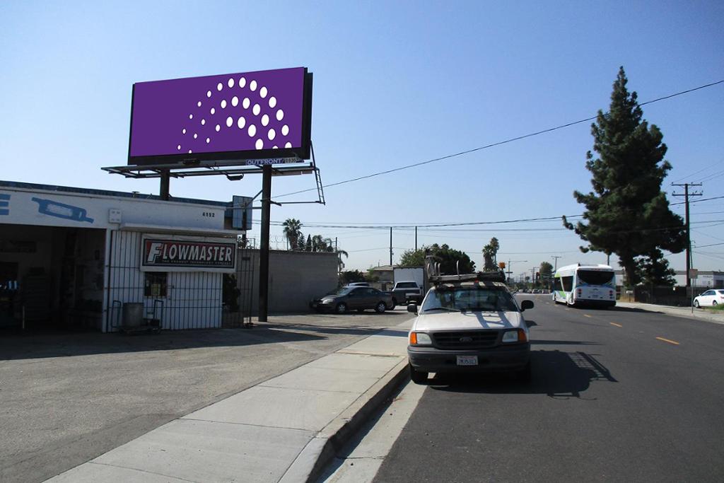 Photo of an outdoor ad in Baldwin Park