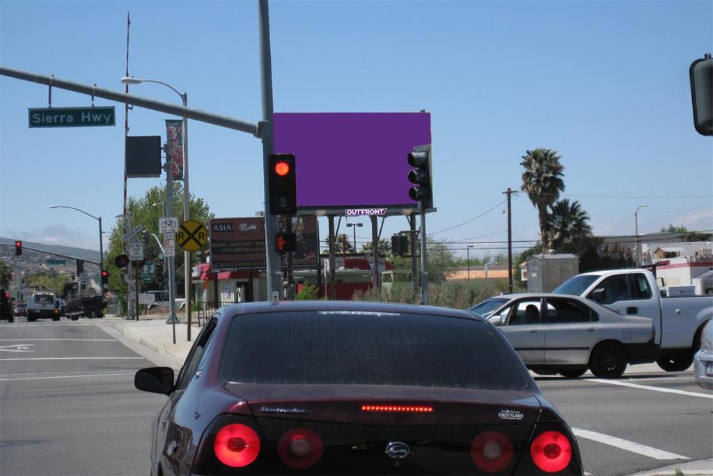 Photo of an outdoor ad in Palmdale